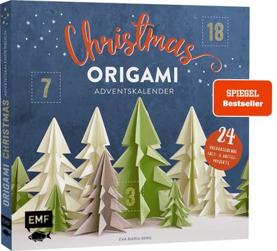 Mein Adventskalender-Buch: Origami Christmas, Eva Maria Berg