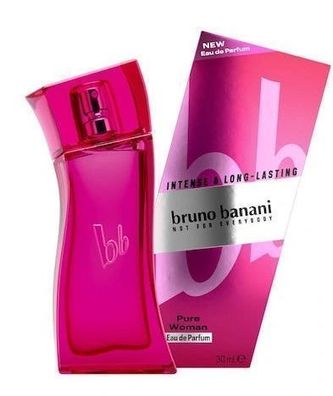 Bruno Banani Pure Woman Eau de Parfum 30ml, sinnlich-femininer Duft