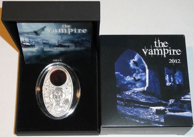 Fiji 10 Dollars Silbermünze Vampir 2012