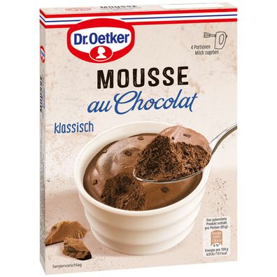 Oetker Mousse au Chocolat 0,092 Kg