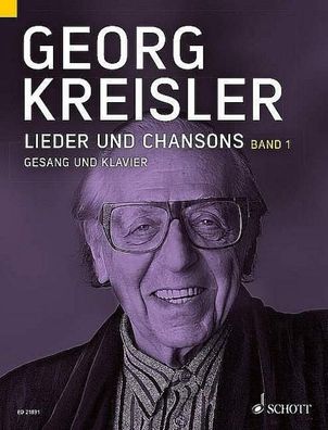 Georg Kreisler. Lieder und Chansons. Gesang und Klavier. Band 1, Georg Krei