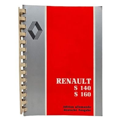 Betriebsanleitung / Handbuch Renault LKW S 140 / S 160 Stand 1990 Deutsch