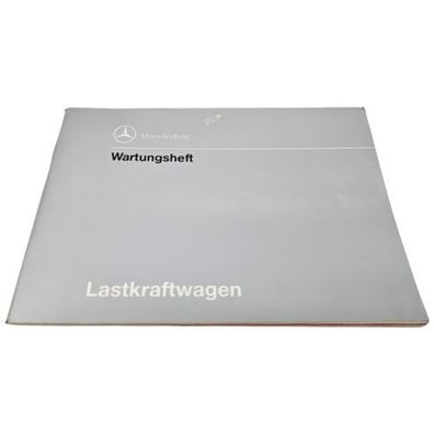 Mercedes Benz Wartungsheft Lastkraftwagen LKW Serviceheft MK/SK Handbuch Deutsch