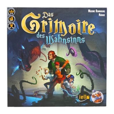 Das Grimoire des Wahnsinns iello 2015 Brettspiel Gesellschaftsspiel LESEN! Rar