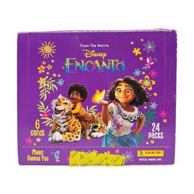 Panini Disney Encanto - Trading Cards Box Display mit 24 Flowpacks Tüten B-Ware