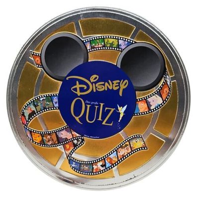 Disney Das große Quiz Metalldose Kinderpspiel Partyspiel Gesellschaftsspiel