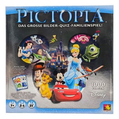 Disney Pictopia Brettspiel Asmodee 2014 Gesellschaftsspiel 1000 Fragen