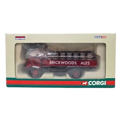 Corgi Limited Edition Morris Dropside Brickwoods Ales 2005 Scale 1:50 Neu