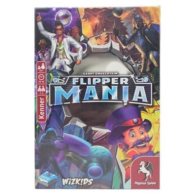 Flippermania Frosted Games Brettspiel Pegasus Spiele Würfelspiel Spielhalle Neu