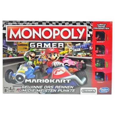 Monopoly Gamer Brettspiel Mariokart Gesellschaftsspiel Hasbro 2018 NEU