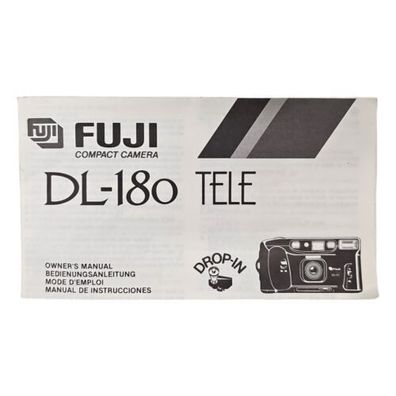 Fuji DL-180 Tele Kamera Bedienungsanleitung Handbuch