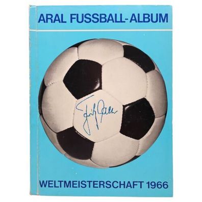 ARAL Fussball-Album Weltmeisterschaft 1966 Autogramme Fritz Walter und Mehr