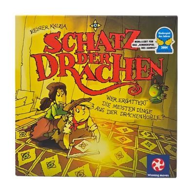 Schatz der Drachen Kinderspiel 2003 Winning Moves Brettspiel Reiner Knizia