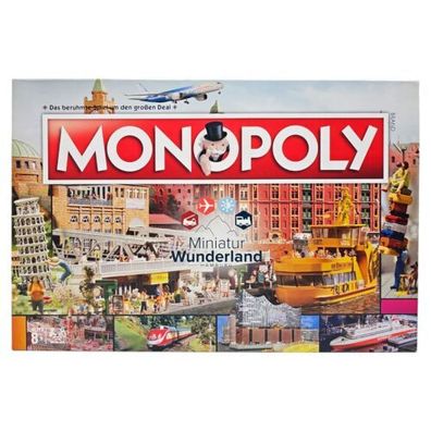 Monopoly Miniatur Wunderland Hamburg 2017 Hasbro Brettspiel Gesellschaftsspiel