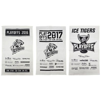 Ice Tigers Nürnberg Eishockey Playoffs Handtuch Fanartikel Verschiedene