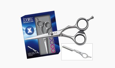 Joewell X 575 Starter-Set 5,75 Zoll Haarschneideschere incl. Feather Razor gratis