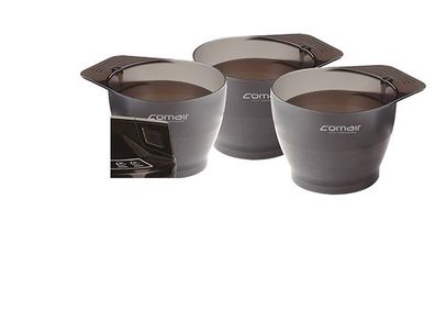 Comair Ersatzschalen für Farbmischer Pro 2.0 schwarz (3er-Set)
