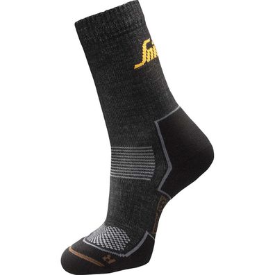 Snickers RuffWork Cordura Wollsocken 2-Pack schwarz (Gr. 45/48)