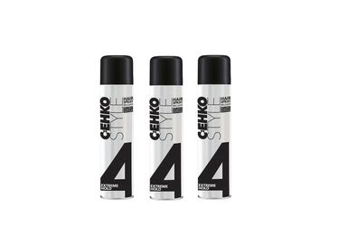 C: HKO Style [4] Brilliant Hairspray 400 ml (3er-Pack)