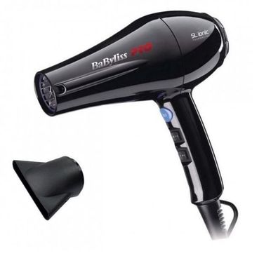 BaByliss Pro Haartrockner SL Ionic Tourmaline Pulse schwarz 1800 Watt