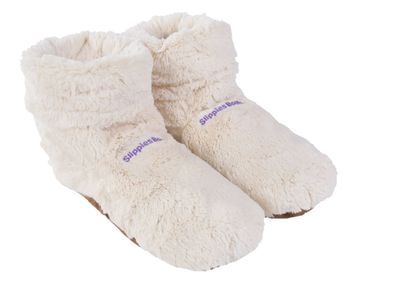 Warmies Slippies Boots Deluxe beige (Größe 37 - 42)