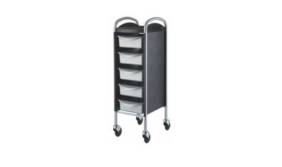 Efalock Arbeitswagen Piccolo® 6002 CliCTEC® silber-schwarz