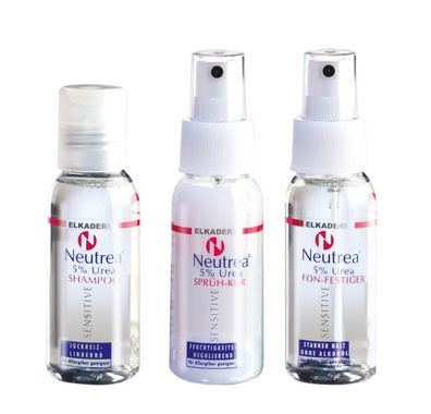 Elkaderm Neutrea Plus Mini-Set für unterwegs 3 x 50 ml