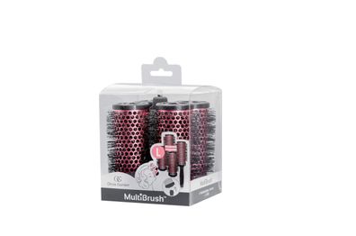 Olivia Garden Multibrush Bürstenset 46/62 mm mit Griff