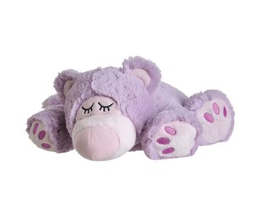 Warmies Beddy Bear Wärmekuscheltier Sleepy Bear lila