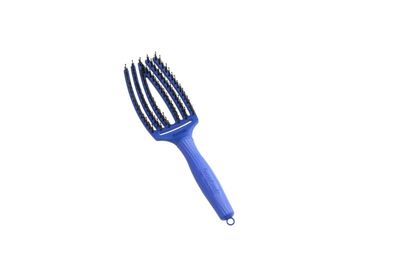 Olivia Garden Finger Brush Care Go Boar & Nylon Blue Jeans