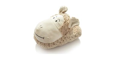 Ovis Plüschschaf Riesenpantoffel für beide Füße 50 x 23 cm