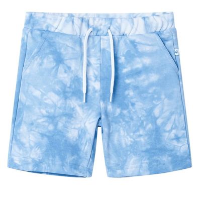 Kindershorts mit Kordelzug Hellblau 140