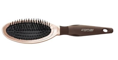 Comair Ventbürste Golden Touch Curved Oval Pneumatikbürste Nylonborste