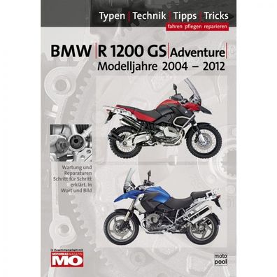 BMW R1200GS Adventure 2004-2012 Motorrad Reparaturanleitung Handbuch