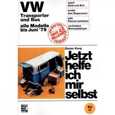 VW Transporter Bus T2 Typ 2 1967-1979 JHIMS Reparaturanleitung Motorbuch Verlag