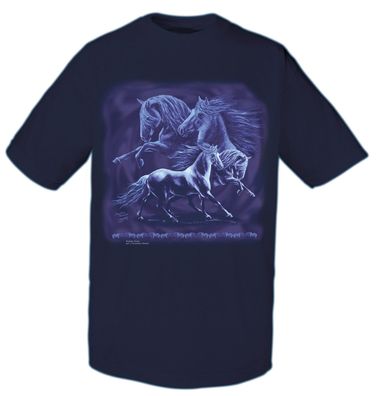 T-Shirt mit hochwertigem Print - Rays Blue Fandango - 09868 dunkelblau - ©Kollektion