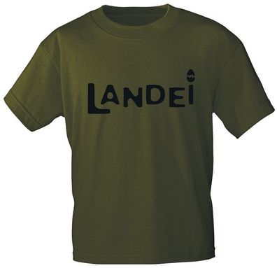 T-Shirt unisex mit Aufdruck - LANDEI - 09520 - Gr. S - XXL