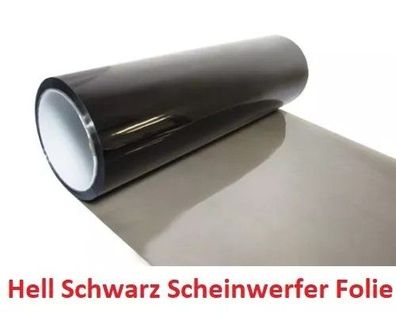 Hell Schwarz Scheinwerfer Folie Tönungsfolie 200x30 cm Rückleuchten