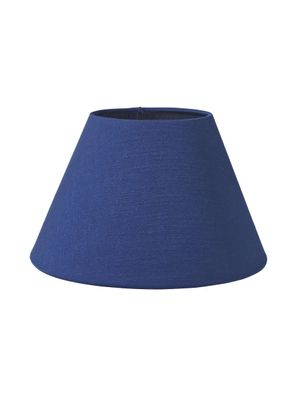 PR Home Empire Carnaby Lampenschirm blau rund mit E27 Haltering unten 50x50x27cm