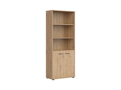 Highboard Space Office x 80 x 202,5 cm | Braun