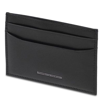 Porsche Design Classic Cardholder with Money Clip OBE09920, Black, Herren