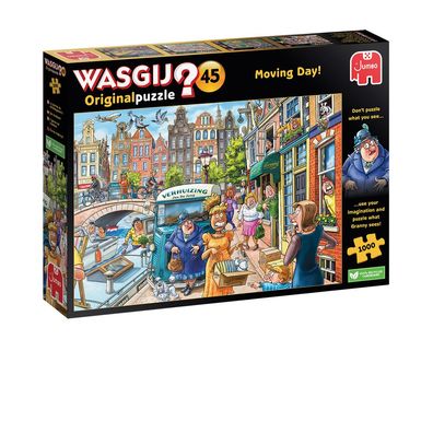 Jumbo Spiele 1110100336 Wasgij Original 45 Umzugstag 1000 Teile Puzzle