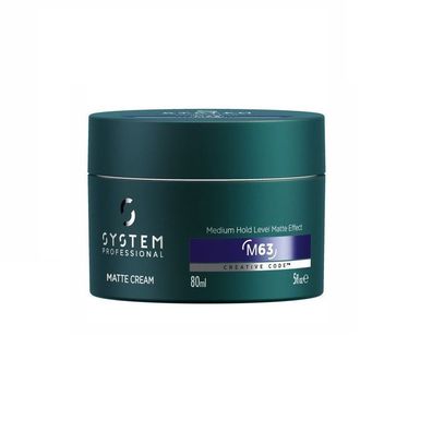 System Professional Man Matte Cream M63 80 ml