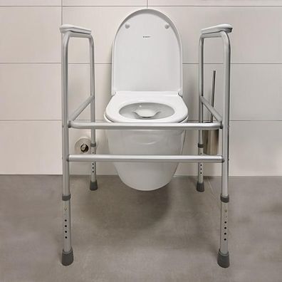 Servocare Toilettenrahmen aus Aluminium höhenverstellbar