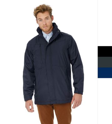 B&C Herren 3-in-1 Jacke wasserdicht versiegelte Nähte JU873 Corporate NEU