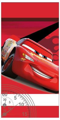 Disney Pixar Cars Handtuch Strandtuch Badetuch Lightning McQueen Rennauto 70 x 1