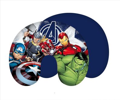 Marvel Avengers Nackenkissen Reisekissen Thor Iron Man Hulk Captain Amerika 28 x