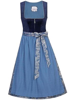 Dirndl Irsee 58cm Länge nachtblau