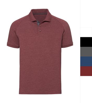 Russell Europe Men`s HD Raglan Polo R-565M-0