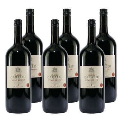 Corte dei Caraldi Vino Rosso -trocken- (6 x 1,5L)